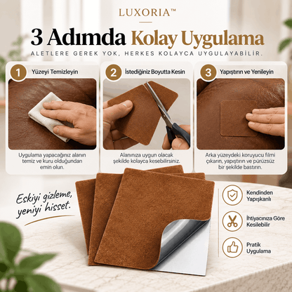 Luxoria™ - Kendinden Yapışkanlı Deri Yenileme Bandı
